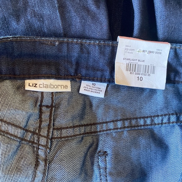 NWT Liz Claiborn Chelsea bootcut Jeans size 10 - Picture 4 of 5